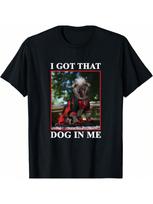 Deadpool & Wolverine Dogpool I Got That Dog In Me T-Shirt S juoda