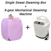 2.5L Machine Foldable Slimming Beauty Steaming Sauna Spa Tent Sweating Fumigation Set Household  Portable Sauna Fumigation Bucket