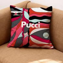 E-EMILIO PUCCI SRLS Cushion Cover Premium Comfort Reversible Pillow Cove -Two in One Design for Any Room & Car Interior 30cmx30cm