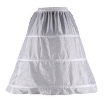 Women's Victorian Crinoline Hoop Bustle Cage Pannier White Petticoat Slip