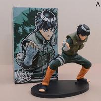 16cm Naruto Anime Figure Rock Lee Hyuuga Hinata Roubu Double Lion Fist Fighting Action Figure Collection Model Doll toys hobbie No Box