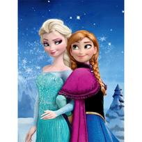 Disney Diamond Painting Elsa and Anna Sisterly Love Theme Illustration Cute DIY Rhinestone Mosaic Cross Stitch Kit Embroidery Gift Home Decor Round 20x30cm
