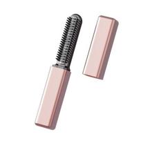 Mini Cordless Hair Straightener Brush Portable Women Bangs Hair Straightening Comb USB Rechargeable Fast Heating Electric Hair Brush rožinio aukso spalvos