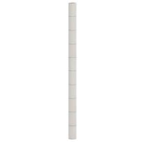 vidaXL Piktžolių membrana, balta, 2x5 m, PP