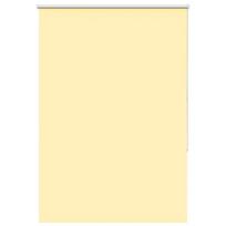 vidaXL Roletas, neperšlampamas, geltonas, 95x130 cm, audinys, plotis 90,7 cm, poliesteris