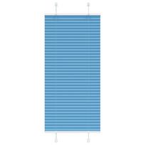 vidaXL Klostuotos žaliuzės, mėlynos, 60x150 cm, audinys, plotis 59,4 cm, poliesteris
