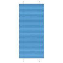 vidaXL Klostuotos žaliuzės, mėlynos, 90x200 cm, audinys, plotis 89,4 cm, poliesteris