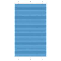 vidaXL Klostuotos žaliuzės, mėlynos, 115x200 cm, audinys, plotis 114,4 cm, poliesteris