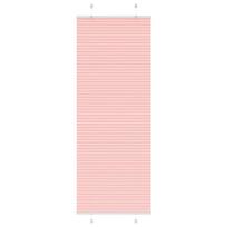 vidaXL Klostuotos žaliuzės, rožinės, 80x200 cm, audinys, plotis 79,4 cm, poliesteris