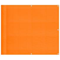 vidaXL Balkono pertvara, oranžinė, 90x1000 cm, 100% poliesteris, oksfordas