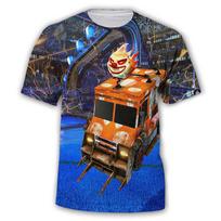 Rocket League game creative design, cool and fashionable T-shirt with casual personality XXS