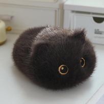 20cm Juoda Katė Siamiška Kačiuko Pliušiniai Žaislai Animacinis Gyvas Kačiuko Lėlės Gyvūno Dirbtinio Kosėjimo Lėlė Vaikams Mergaitėms Gimtadienio Dovana 20cm
