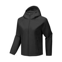 Skechers Basic Sports Series Hooded Comfortable Warm Solid Color Breathable Jacket Women jackets P425W147-0018 S