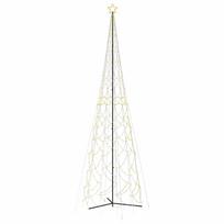 vidaXL Kalėdinė eglutė su kankorėžiu, šiltai balta, 3000 LED, 230x800 cm