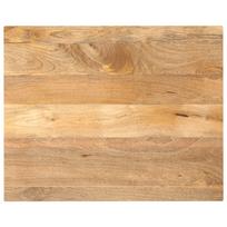 vidaXL Stalviršis, 100x80x2,5 cm, stačiakampis, mango medienos masyvas