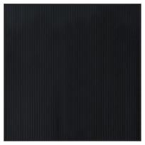 vidaXL Kilimas, kvadratinis, juodas, 100x100 cm, bambukas