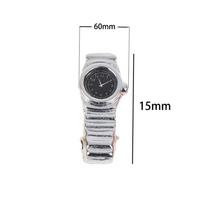 112 Dollhouse Simulation Miniature Model Toy Metal Watch Wristwatch Doll Play Home Decoration Accessories sidabras