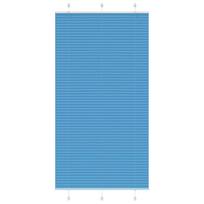 vidaXL Klostuotos žaliuzės, mėlynos, 110x200 cm, audinys, plotis 109,4 cm, poliesteris