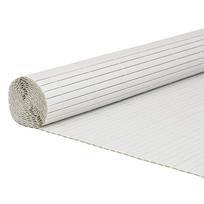 vidaXL Sodo tvora, dvipusė, balta, 1,8x5 m, PVC