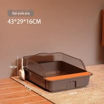 Extra Large Semi-Closed Anti-Splash Cat Litter Box - New Style Special Offer