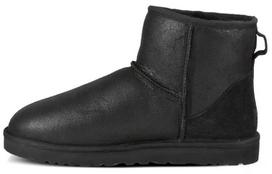 UGG Classic Mini Bomber High Top Fleece Lined Black 1007307-BJB 42