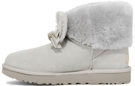 UGG Classic Mini Ii CNYChinese New Year Snow Boots Grey Women's 1109735-GRV 36