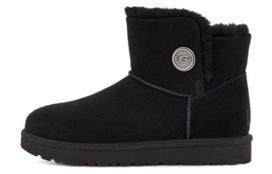 UGG Mini Bailey Snaps 'Black' Women's 1127352-BLK 36