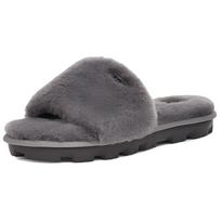 UGG Odor Resistant, Abrasion Resistant Slide Slippers Women's Charcoal Gray 1100892-CHRC 37