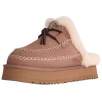 UGG Leisure Casual, Versatile Vintage Fleece Lined Mules EVA Abrasion Resistant Closed Toe Slippers Women's 1158260-RYK 36