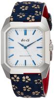 Uda Inden Japanese leather [WAKOKORO] Japanese-made wristwatch, (traditional craft), 3-hand, WA-002M-J, men's.