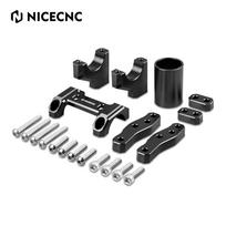 NICECNC For Surron light bee X S L1E 20/30MM Rise Handlebar Riser Mount Bracket Aluminum For Segway X160 X260 Electric Dirt Bike juoda