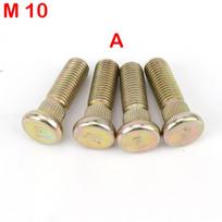 4 vnt./daug Spline varžtas M10*1.25 Ratlankio stebulės stud 10.9 plienas ATV UTV Buggy Kart Quad Bike priedams