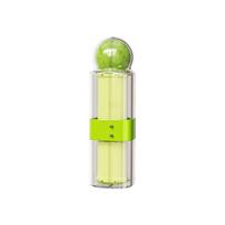 Portable Washable Hair Remover Washable Plastic Hair Removal Brush Detachable Roller Type Mini Lint Roller Home Cleaning žalia