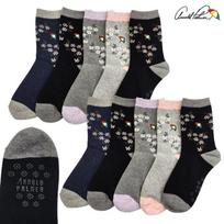 [Arnold Palmer] Non-slip Socks 10-Pair Set Women's Floral Pattern Non-slip Gift Non-slip floral pattern (10 pairs)