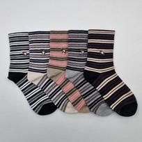 [Arnold Palmer] Non-compression Anti-Tightening Women's Mid-Length Socks 5 Pairs 5 pairs (color mix)