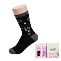 Arnold Palmer Logo Embroidered Flower Pattern Ladies' 2-Pair Set 0078xt 24cm