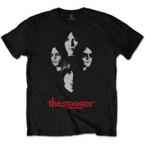 Iggy & The Stooges Group Shot T-Shirt Black New S įvairiaspalvis