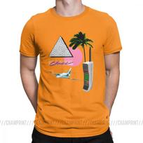 Business Class 84 Collection T Shirts Men Vhs Vaporwave Short Sleeve Funny Tee Shirt Crewneck Cotton S