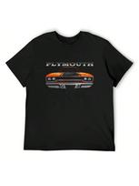 1970 Plymouth Road Runner Front Orange T-Shirt Plus Size Clothes Kawaii Clothes Funny T-Shirt Tees unisexs Funny T Shirts S įvairiaspalvis