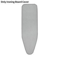Luxurious Cotton Ironing Board Cover In Rich Coffee Color With Extra Padding Included Gray