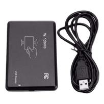 USB ID Card Reader 125KHz 13.56MHz ID IC Dual Frequency Smart RFID Card Reader No Driver Required RFID Reader for Window Linux juoda