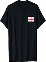 England Flag British Uk English Cross Flags unisex Wounisex Gift T-Shirt S įvairiaspalvis