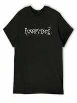 Evanescence White Logo Classic T-Shirt Anime Stuff Essential T Shirt Basketball Graphic Tees Black T Shirts For unisex S įvairiaspalvis