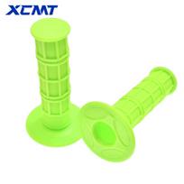 Universal 7/8'' 22mm Handle Grips Dirt Pit Bike Motorcycle Motocross Motorbike Handle Bar Grips For KTM Yamaha Kawasaki Honda fluorescencinė žalia spalva