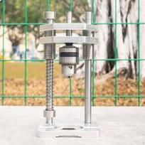 Portable Drill Press Stand High Precision Vertical Guide Solid Metal Construction Hand