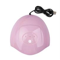 UV nagų lempa Nagų džiovintuvas Nešiojama UV LED lempa USB kabelis Namų reikmėms Lempos 36W Nagų dailės manikiūro įrankis rožinė