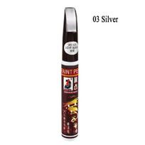 Car Color Paint Repair Pen Scratch Remover White GreyBlack Silver Color Pro Mending Scratch Repair Paint Pen Clear Paint sidabras