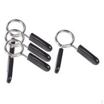 4 Barbell Spring Clamp Dumbbell Clip Quick Collar Weightlifting Bar Lock