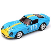 1/32 Ferrari 250 GTO Super Sports Car Alloy Die Casting Model Simulation Sound & Light Toy Miniature Car Ornaments Present for Childrens mėlyna