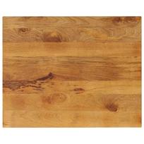 vidaXL Stalviršis, 90x80x2,5 cm, stačiakampis, mango medienos masyvas